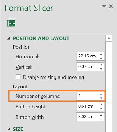 Getting Multiple Columns through right click from position and layout
